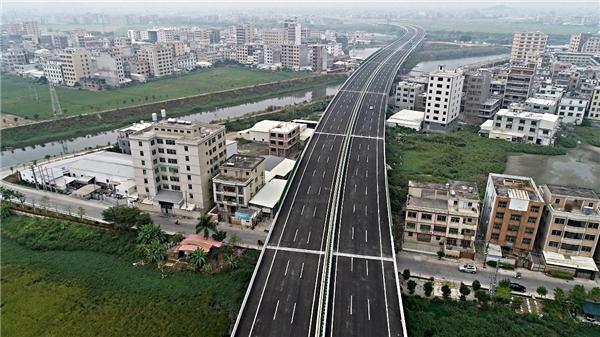 汕揭高速汕头至揭西段通车 中铁北京工程局承建标段实现首通